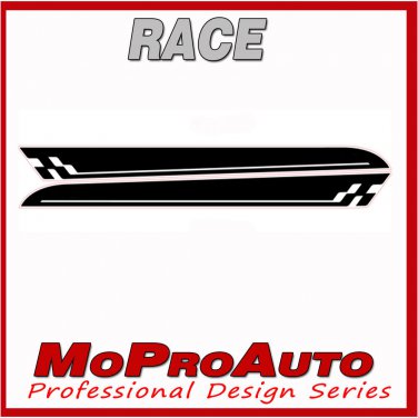 Race Dodge 2016 Dart Rocker Panel Side Vinyl Decals Graphics 3M Vinyl WTR