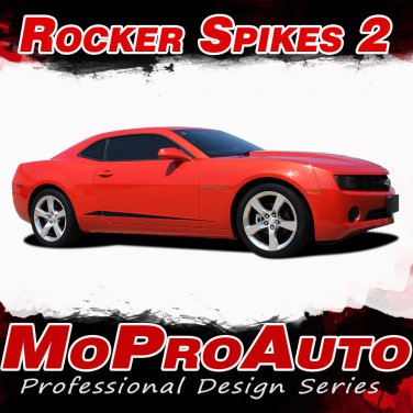 ROCKER SPIKE 2 Camaro 2015 Lower Door Panel Stripe 3M Vinyl Graphic Decal LS1