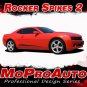 ROCKER SPIKE 2 Camaro 2015 Lower Door Panel Stripe 3M Vinyl Graphic Decal LS1