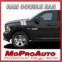 Dodge Ram Hood Hash Marks Vinyl Graphics 2017 Decals - 3M Pro Vinyl Stripes D32