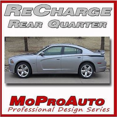 RECHARGE QP Dodge Charger Stripes Decals Graphics 2012 - Professional 360