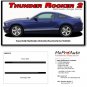 THUNDER ROCKER 2 Lower Panel Vinyl Stripe 3M Decals Graphic 2014 Ford Mustang 7G