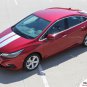 2017-2018 Chevy Cruze Racing Stripes Hood Vinyl Graphics DRIFT RALLY Decals Kit