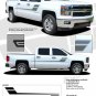 2013-2017 Chevy Silverado 1500 Pickup Truck SPEED XL Stripe Decals 3M Pro PD2364