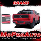 2018 Chevy Colorado GRAND Truck Tailgate Blackout Vinyl Graphic Stripe 3M Decals