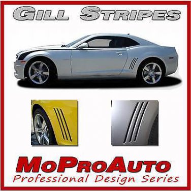 2011 GILL STRIPES Chevy CAMARO Louvre Decals 3M PREMIUM 7 Year Vinyl 314