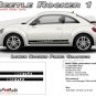 Lower Rocker Panel 3M Vinyl Decals Stripes Graphic 1998-2017 Volkswagen Beetle