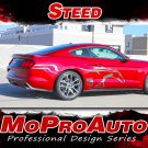 2015-2017 Ford Mustang GT V6 STEED Side Decals Stripes 3M Pro Graphics PDS3288