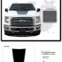 2015-2018 Force Hood Ford F-150 Screen Printed Decals Stripes 3M Vinyl Graphics