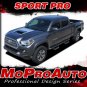 2015-2017 SPORT PRO Toyota Tacoma TRD Hood Blackout Vinyl Graphic Stripes Decal