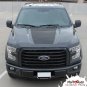 Solid Center Hood Decals Stripes 3M Vinyl Graphics Reaper 2015-2018 Ford F-150