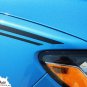 2017 2018 Jeep Compass Vinyl Graphics Decal Stripe Upper Body Door Kit Altitude