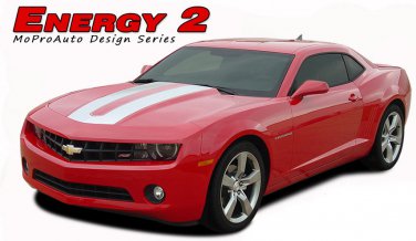 2014-2015 Chevy Camaro Energy SEMA Style Hood Stripe Decal 3M Vinyl Graphic RS
