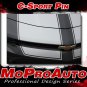 2016-2017 SS Chevy Camaro V6 CAM SPORT PIN Decals Vinyl 3M Racing Stripes PD4023