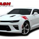 2016-2018 Chevy Camaro Hashmarks Hood Fender Vinyl Stripes Graphics Decals SS LS