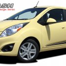 Chevy Spark 2013-2016 Flash Lower Side Door Vinyl Graphics Stripes Pro 3M Decals