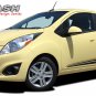 Chevy Spark 2013-2016 Flash Lower Side Door Vinyl Graphics Stripes Pro 3M Decals