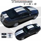 Complete 10" Rally Racing 3M Pro Vinyl Stripes Decals Graphic 2013-2014 Mustang