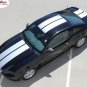 Complete 10" Rally Racing 3M Pro Vinyl Stripes Decals Graphic 2013-2014 Mustang