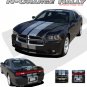 Dodge Charger 2011-2014 Rally / Racing Stripes 10" 3M Pro Decals Graphics Vinyl