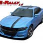 2015-2018 Dodge Charger E-RALLY Euro Racing Stripes Decals 3M Pro Vinyl Graphics