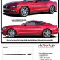 2015-2017 Ford Mustang GT LANCE Graphic 3M Vinyl Decals Racing Stripes PDS3291
