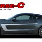 2015-2017 Ford Mustang REVERSE-C Boss 302 Style C Stripe 3M Vinyl Decals Graphic