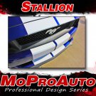 2016 2017 Ford Mustang Lemans Hood Racing Rally Stripes 3M Vinyl Graphic Decal F