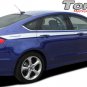 Ford Fusion 2013-2017 Topside Pro Grade 3M Vinyl Side Pin Stripes Decals Graphic