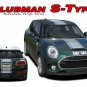 CLUBMAN S-TYPE RALLY Hood Stripes Vinyl Graphic Decal 2016 2017 2018 Mini Cooper
