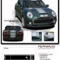 CLUBMAN S-TYPE RALLY Hood Stripes Vinyl Graphic Decal 2016 2017 2018 Mini Cooper