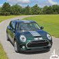 CLUBMAN S-TYPE RALLY Hood Stripes Vinyl Graphic Decal 2016 2017 2018 Mini Cooper