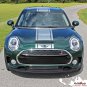 CLUBMAN S-TYPE RALLY Hood Stripes Vinyl Graphic Decal 2016 2017 2018 Mini Cooper