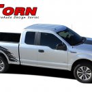 TORN Truck Bed 4X4 Mudslinger Vinyl Graphic Stripe 3M Decal 2016 2017 2018 F-150