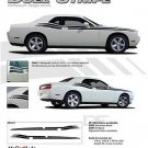 Dual Side Body Line Strobe 3M Stripe Graphic Decal RT 2008-2014 Dodge Challenger