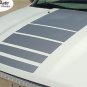 Power Strobe Hood Bed Side Vinyl Graphics Decal Stripes for 2009-2018 Dodge Ram