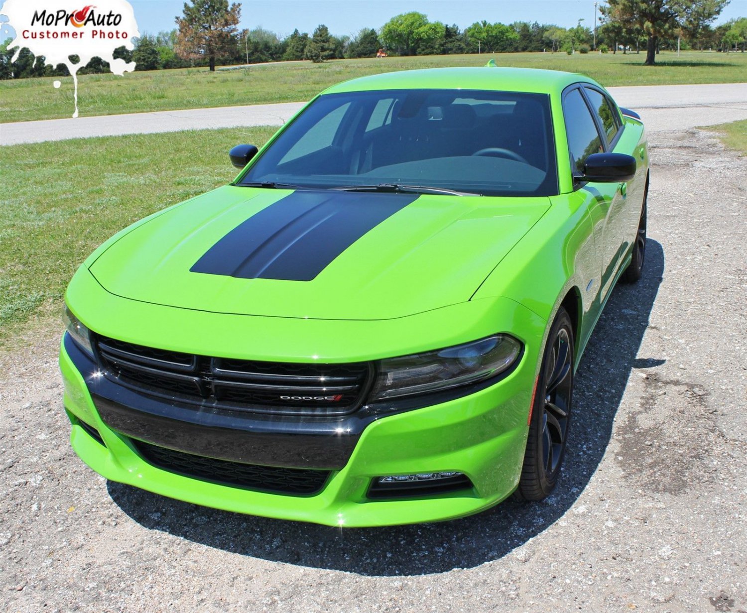 2015 2016 2017 Dodge Charger Center Pro 3m Sinister Hood Vinyl Graphic