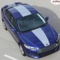 Ford Fusion 2013-2017 Wide Hood Roof Trunk Spoiler Racing Stripes Decals Graphic