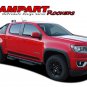 2015-2018 Chevy Colorado Rampart Lower Rocker Panel Vinyl Graphics Stripes Decal