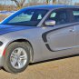 2015-2018 C-SCALLOP Dodge Charger Pro 3M Vinyl Graphics Hood Side Decals Stripes