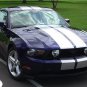 Hood Roof Spoiler Bumper 10" Rally Racing Stripe Decal Graphic 2010-2012 Mustang