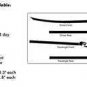 F1 SUV Body Line Vinyl Graphics Decals Pin Stripes 2007-2013 Toyota FJ Cruiser