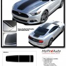 2015 2016 2017 Ford Mustang GT V6 MEDIAN Decals Stripe 3M Pro Vinyl PDS3216