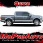 2015 2016 2017 2018 Ford F-150 QUAKE Digital Print Stripe Decal Vinyl Graphic PD