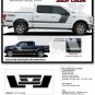 2015-2018 Ford F-150 Pickup FORCE 2 SOLID Stripe Vinyl Graphics | 3M Pro Decals
