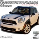 Countryman Hood Clubman 3M Pro Dual Stripes Decals Graphics fits Mini Cooper