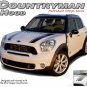 Countryman Hood Clubman 3M Pro Dual Stripes Decals Graphics fits Mini Cooper