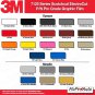 Hustle Hood Spear 5.3 Hemi Side Stripes Graphic Decals fits 2009-2018 Dodge Ram