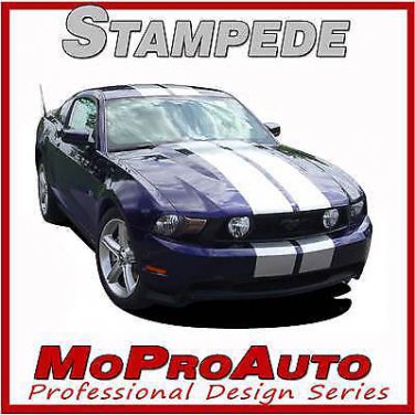 Ford MUSTANG Rally Racing Stripes Decals - 3M Pro Vinyl Graphics 2011 843