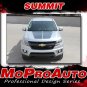 2015-2017 Chevy Colorado Pickup SUMMIT HOOD Decals 3M Pro Stripe Graphics PD4150